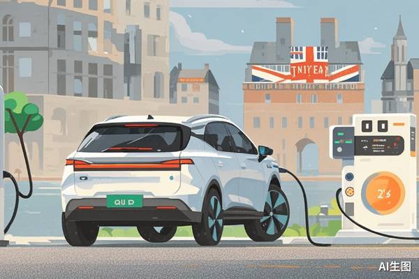 中国电动汽车，英国市占率逼近三成